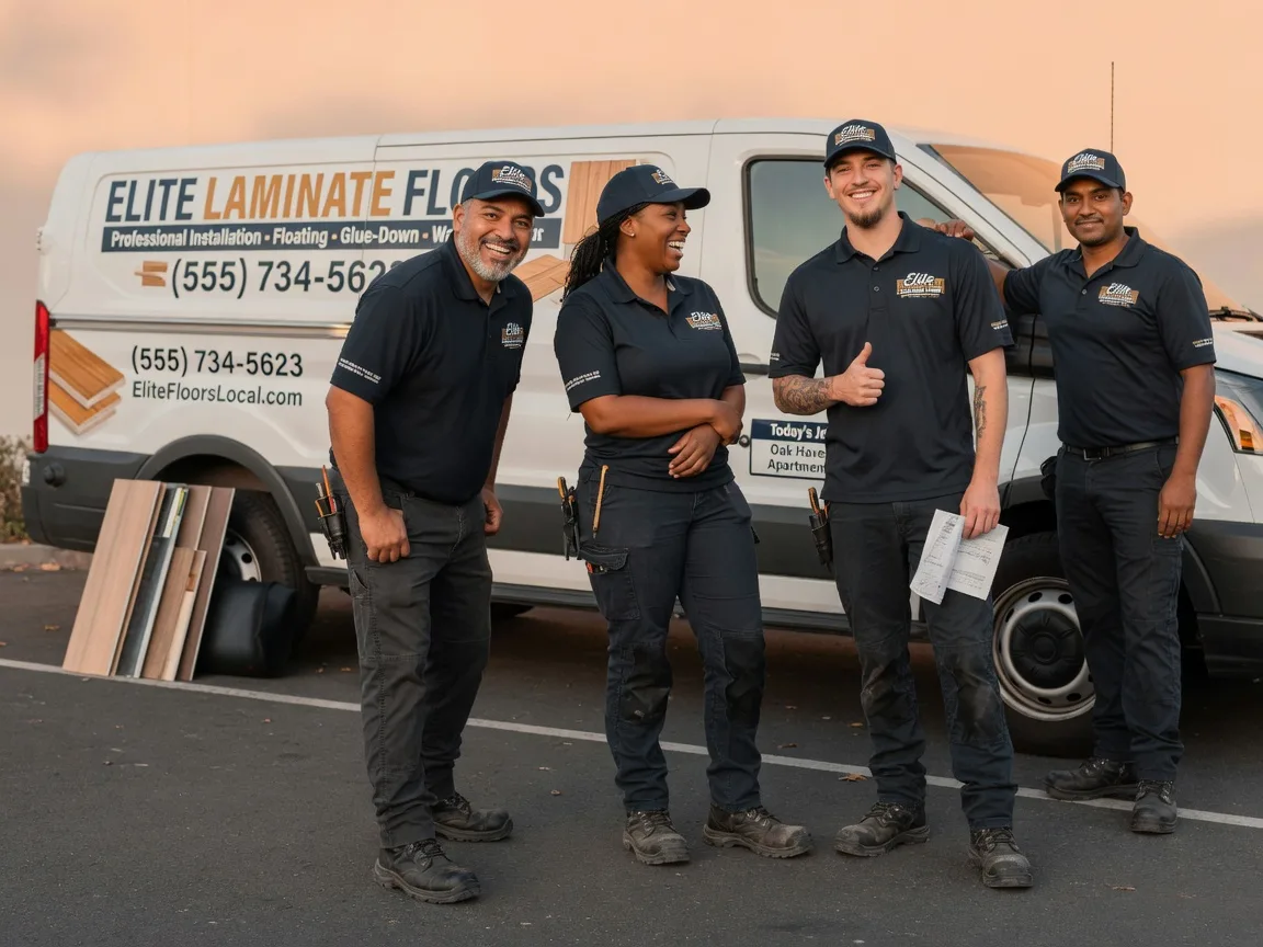 Laminate flooring installation company in Bronson, IA